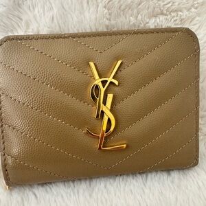 Yves Saint Laurent Compact Wallet